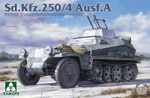 タコム 1/35 Sd.Kfz.250/4 A型 軽対空装甲兵員輸送車 プラモデル TKO2211