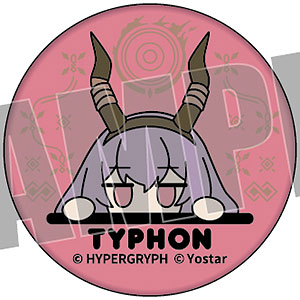 アークナイツ らばぴーく！ ラバー缶バッジ ティフォン