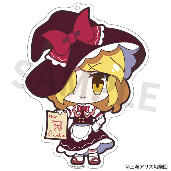 東方Project アクリルキーホルダー ゆるっととうほう 178 霧雨魔理沙 東方幻想空間Ver.