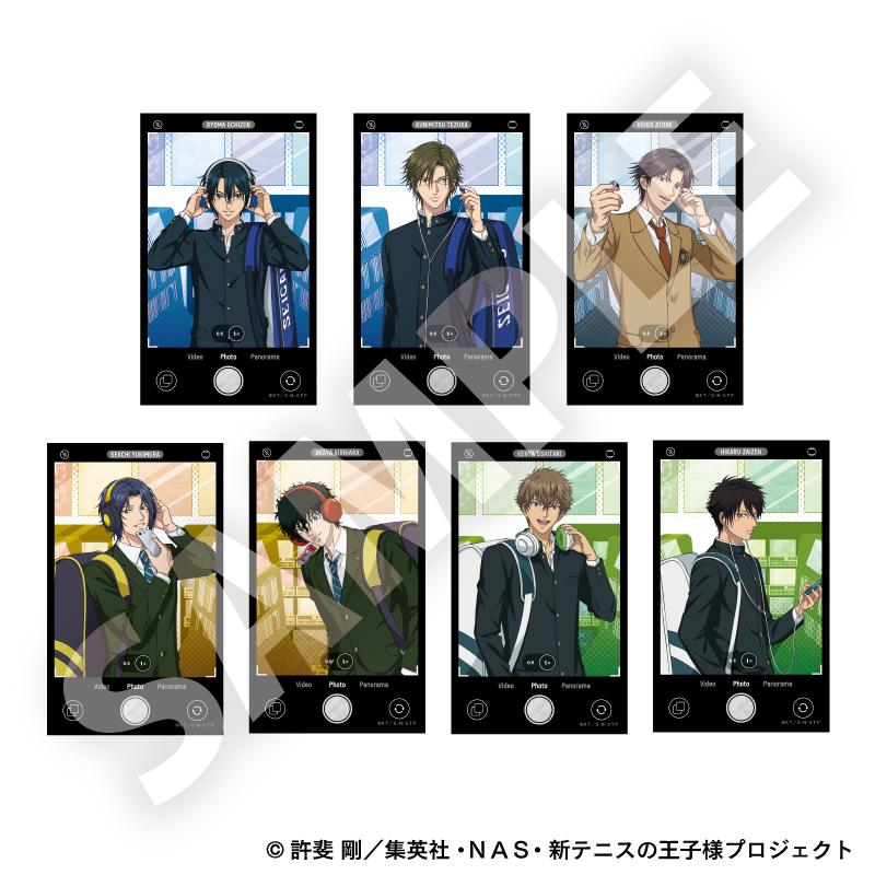 新テニスの王子様_トレーディングフォトカード 全7種 【BOX／7パック入り】【コンプリートBOX】