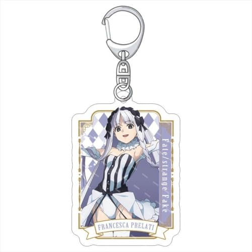 Fate/strange Fake アクリルキーホルダー 周辺ストラップ ペンダントプレゼント コスプレ道具 グッズ 軽量 工芸品 萌えグッズ 誕生日 ギフト 撮影 プレゼント (C) [並行輸入品]