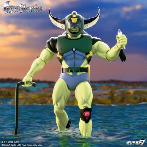 HiPlay Super7 アルティメイツ タイガーシャークス T-Ray ティー・レイ SUP82158 可動フィギュア 塗装済み 完成品