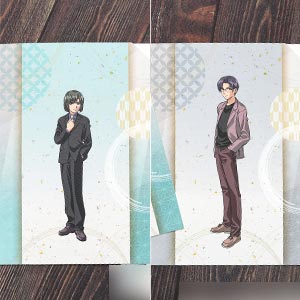 ヒカルの碁 和紙風クリアファイルセット Revival 塔矢アキラ＆岸本薫