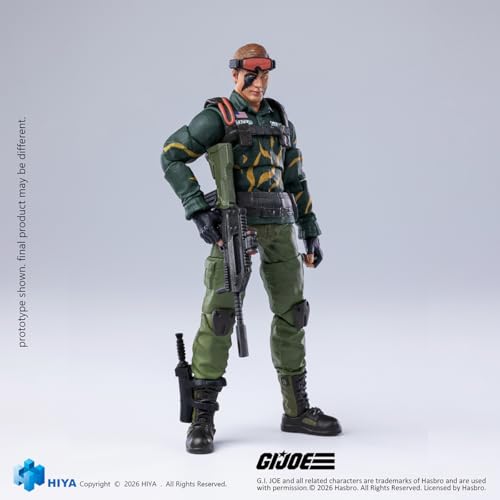 HiPlay HIYATOYS 1/18 G.I.JOE特殊部隊 ダスティ タイガーパワー版 EMG0465 可動フィギュア 塗装済み 完成品
