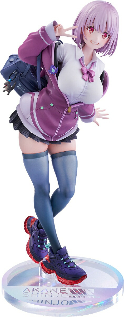 グッドスマイルカンパニー[GOOD SMILE COMPANY] SSSS.GRIDMAN 新条アカネ feat. トリダモノ 1/7スケール プラスチック製 塗装済み完成品フィギュア