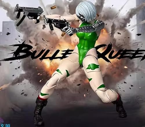 玄茧工作室 1/12 バレットクイーン CFC02 可動 アクション フィギュア 豪華版