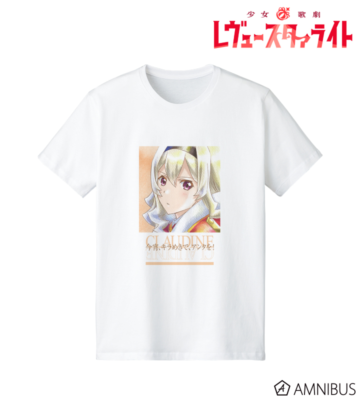 西條クロディーヌ Ani-Art aqua label 台詞Tシャツ/メンズ