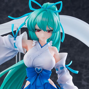 『魔法少女にあこがれて』マジアアズール 薄氷巫女 1/7 完成品フィギュア