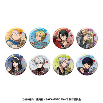 TVアニメ「SAKAMOTO DAYS」 ラメキラカンバッジコレクション2　8個入りBOX