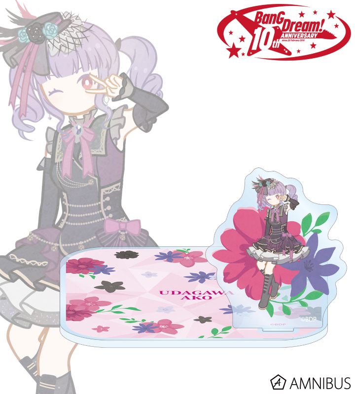 宇田川 あこ Botania アクリルスタンド付きコースター