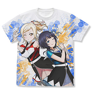 ラブライブ!虹ヶ咲学園スクールアイドル同好会 DiverDiva フルグラフィックTシャツ/WHITE-S