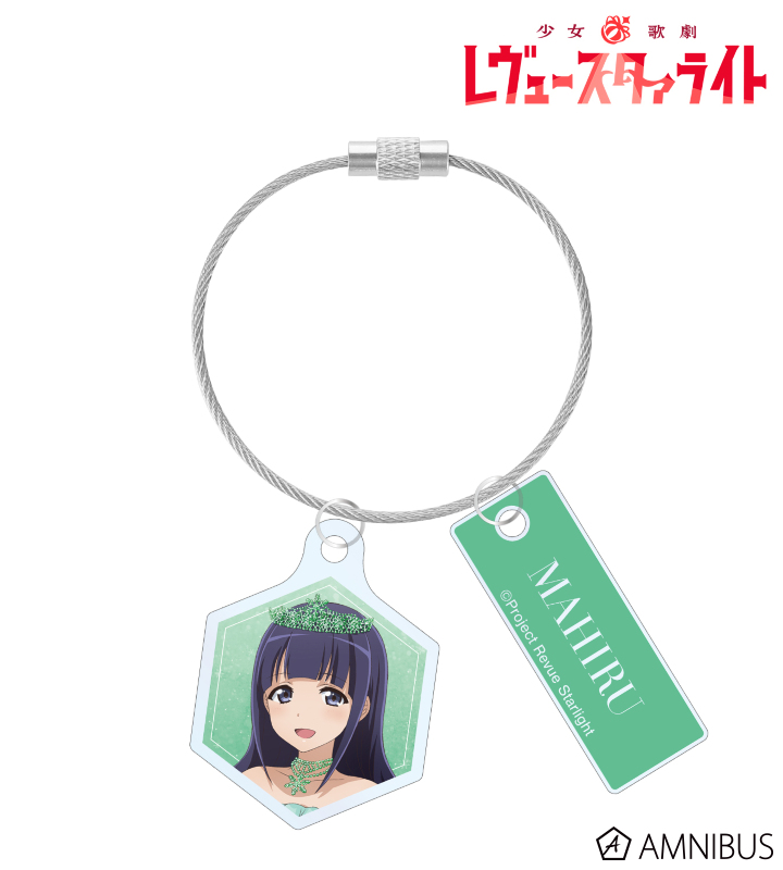 アニメ放送5周年記念 描き下ろし 露崎 まひる SNOW QUEENver. 2連ワイヤーアクリルキーホルダー