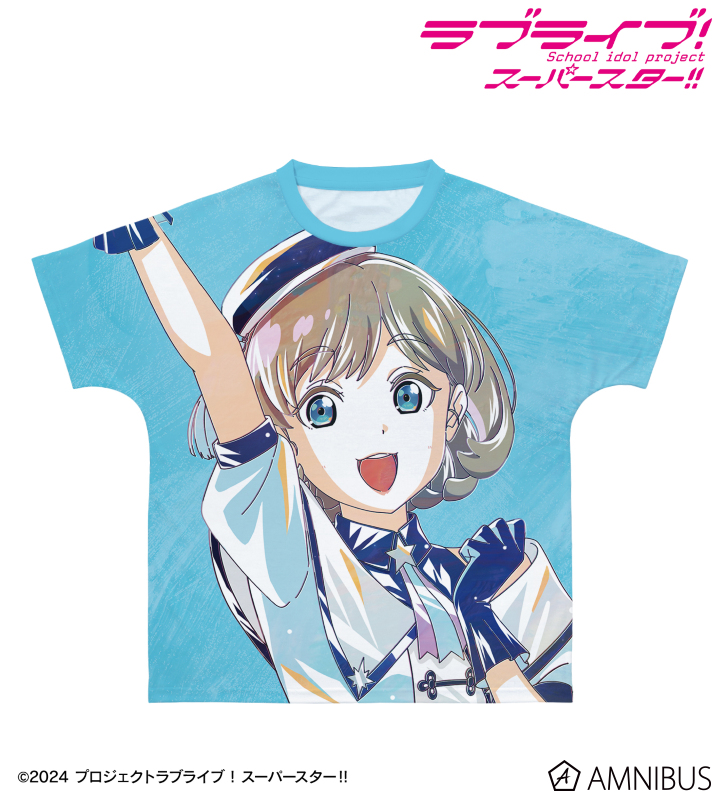 描き下ろし 唐 可可 スーパースター!!ver. Ani-Art フルグラフィックTシャツ