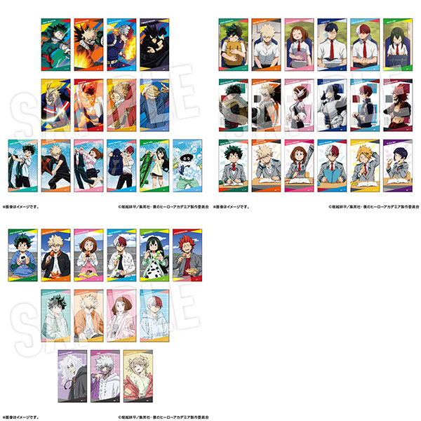 僕のヒーローアカデミア トレーディングクリアアートカード vol3 アニメ10周年記念 リバイバル 15パック入りBOX