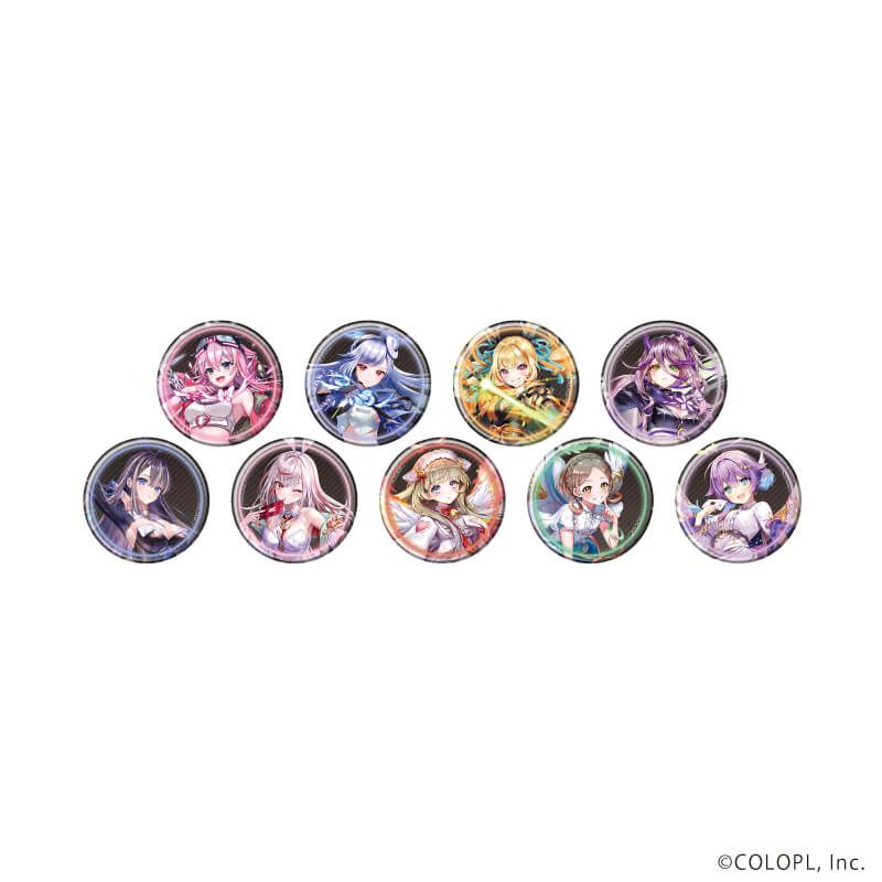 缶バッジ「白猫プロジェクト」18/ブラインド(9種)(公式イラスト)