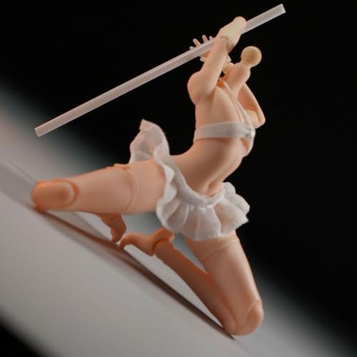 1/12 骸体 フレームボディ可動素体 シリコン肌 13+可動箇所 3MIM汎用ジョイント S/L/XL体型 クリエイター向け基本美術素体 シームレス素体 ボディ アクションフィギュア 置物 おもちゃ プレゼント (拡張パック, XL) [並行輸入品]