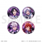 【グッズ-バッチ】アイドリッシュセブン BLACK or WHITE ～Rainbow City COUNTDOWN LIVE 2025～ 缶バッジセット IDOLiSH7 A：和泉一織・四葉環・逢坂壮五・七瀬陸