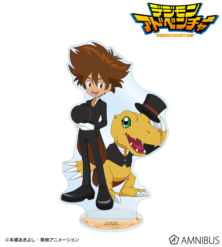 描き下ろし 八神太一&アグモン メイド&執事ver. 特大アクリルスタンド