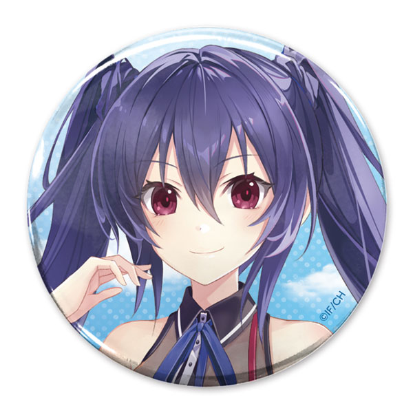 超次元ゲイム ネプテューヌ 描き下ろし ノワール 65mm缶バッジ スイーツタイムVer.