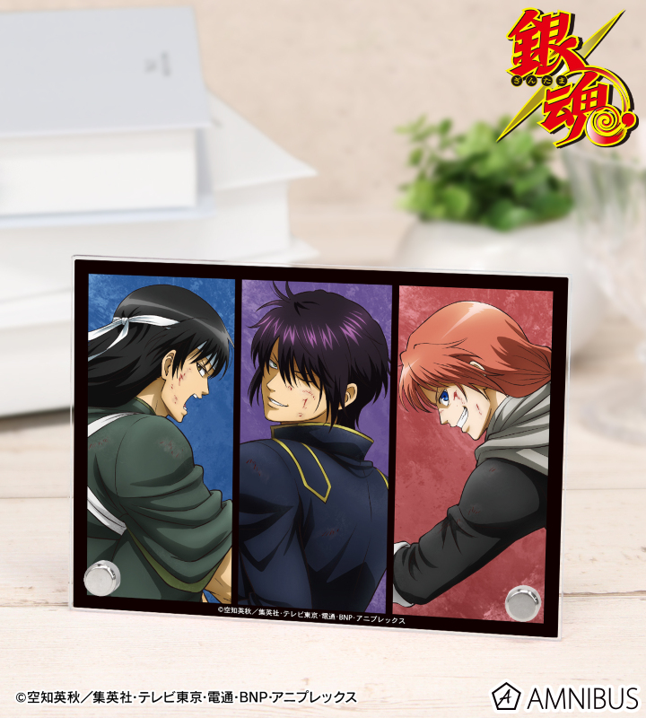 描き下ろし 桂小太郎&高杉晋助&神威 戦う背中ver. 第2弾 A6アクリルパネル