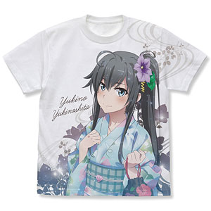 やはり俺の青春ラブコメはまちがっている。完 雪ノ下雪乃 フルグラフィックTシャツ/WHITE-S