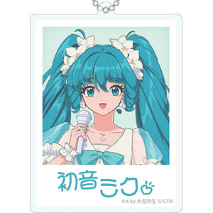 ピアプロキャラクターズ 昭和アイドル 二層アクリルキーホルダー 初音ミク