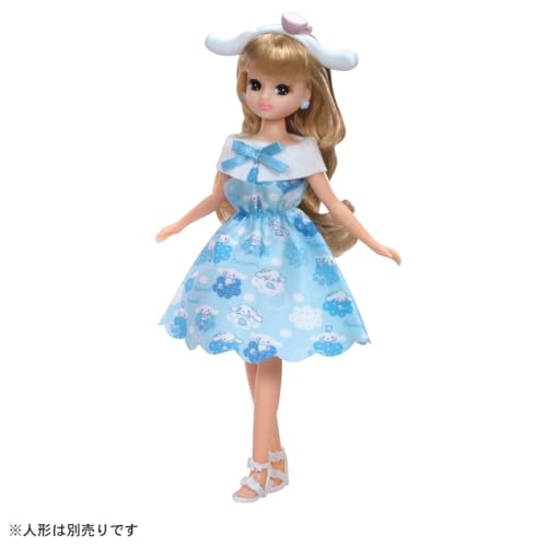 タカラトミー(TAKARA TOMY) リカちゃんドレス マイチョイス サンリオキャラクターズ ワンピ＆カチューシャ シナモロール 着せ替え おままごと おもちゃ 3歳以上