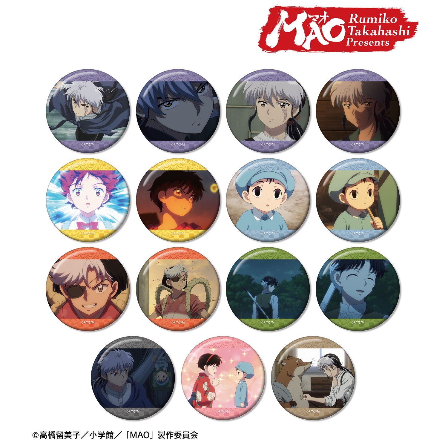 MAO_トレーディング場面写缶バッジ(単位/コンプリート/15パック入り)コンプリートBOX