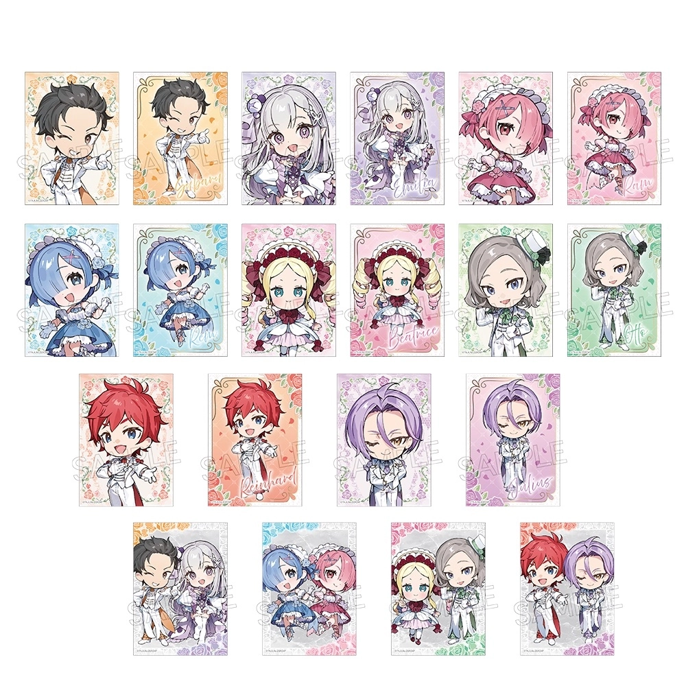 【予約2026年11月】Re:ゼロから始める異世界生活 -Royal Rose- ミニブロマイド 10パック入りBOX ツインクル
