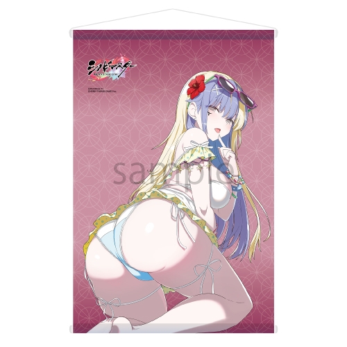 シノビマスター 閃乱カグラ NEW LINK 睡蓮 画集描き下ろし水着Ver. B2タペストリー【催事商品】