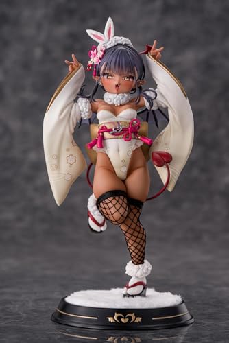 虎んと氏オリジナル『褐色サキュバスちゃん 晴れ着バニーVer.』豪華版 1/6スケール PVC&ABS製 塗装済み完成品フィギュア