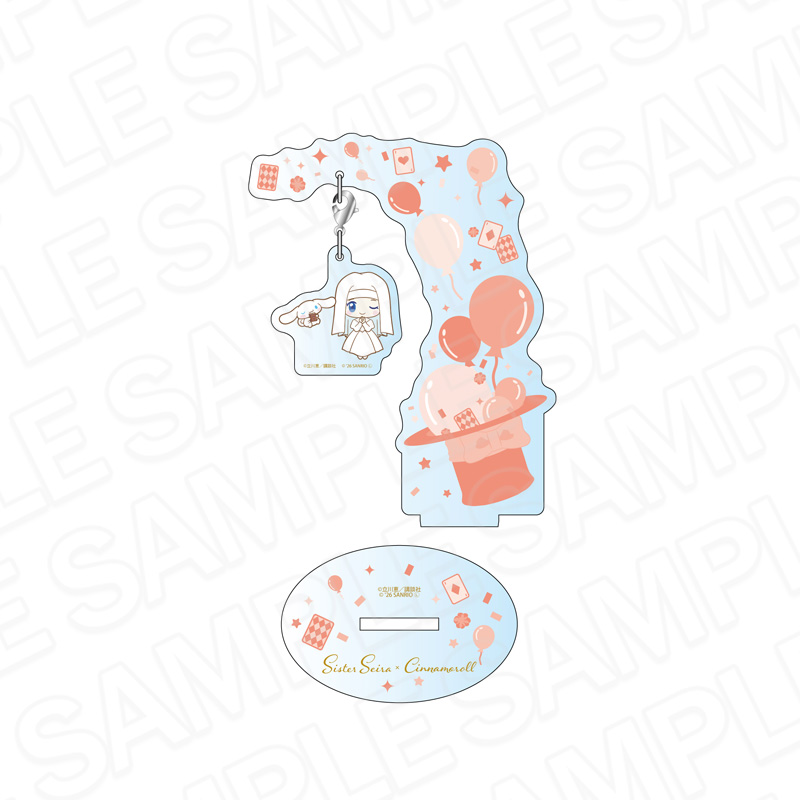 怪盗セイント・テール×サンリオキャラクターズ_ふらふらアクリルスタンド シスター×シナモロール