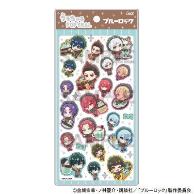 【グッズ-ステッカー】ブルーロック うるちゅるPOP SEAL きゃらペコ チョコミント