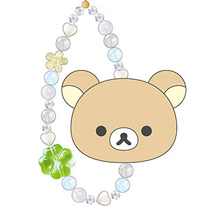 リラックマ フェイスマスコットストラップ リラックマ