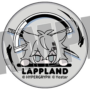 アークナイツ らばぴーく！ ラバー缶バッジ ラップランド