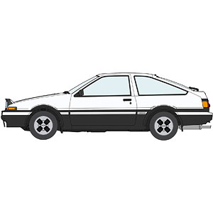 1/24 トヨタ スプリンター トレノ AE86 GT APEX 前期型 (1983) プラモデル
