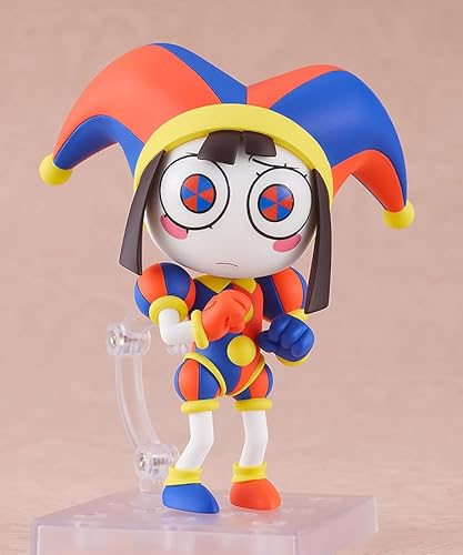 グッドスマイルカンパニー The Amazing Digital Circus ねんどろいど ポムニ プラスチック製 塗装済み可動フィギュア ノンスケール 専用台座付属 全高約100mm 再販