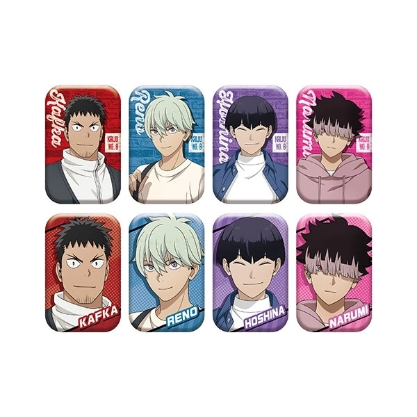 【予約2025年12月】怪獣8号 まるかくカンバッジ2 8パック入りBOX エンスカイ