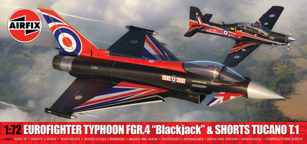 1/72 ユーロファイター タイフーン& ショート ツカノ T.1 ツインパック プラモデル