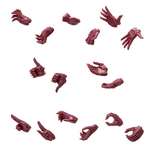 無限邂逅メガロマリア メガロマリアM.S.G エクスハンドユニット[男性型A]レッドVer. プラモデル