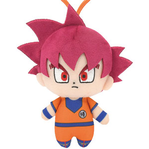 プラフックつきChibiぬいマスコット ドラゴンボールシリーズ 超サイヤ人ゴッド孫悟空