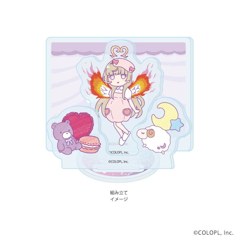 アクリルスタンドプレート「白猫プロジェクト」07/ヴィレータ ゆめカワイイver.(グラフアートイラスト)