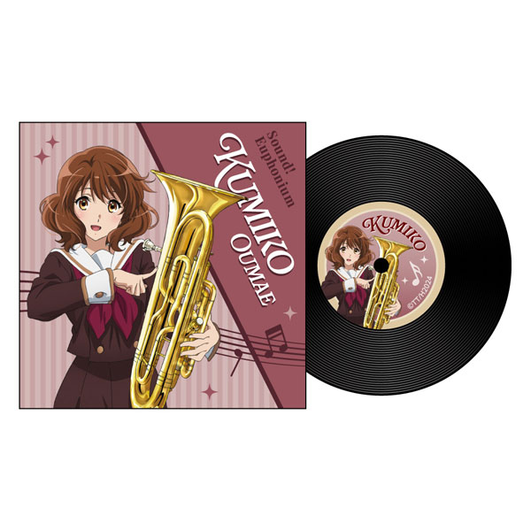 『最終楽章 響け!ユーフォニアム』 レコード風コースター 黄前久美子