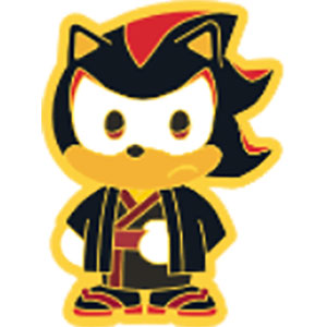 『SONIC & FRIENDS』和装シリーズ~冬のおでかけ~ ピンバッジ 〈シャドウ〉