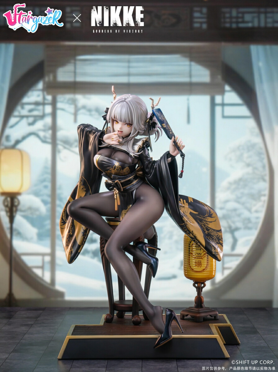 Stargazer(スターゲイザー) 勝利の女神:NIKKE ブラン ホワイトラビット 1/4スケール 約413mm PVC&ABS製 塗装済み完成品フィギュア