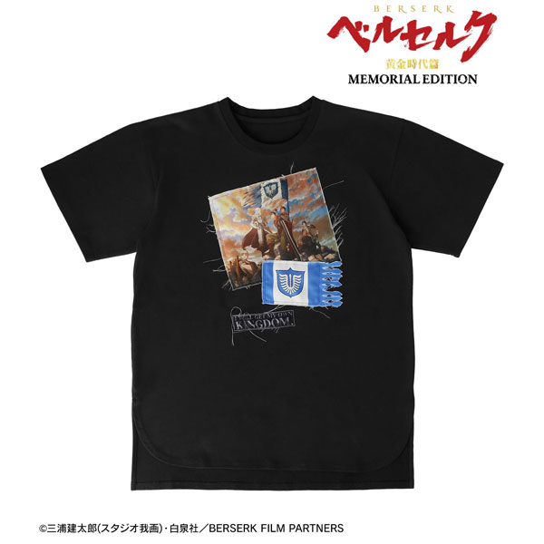 ベルセルク 黄金時代篇 MEMORIAL EDITION_(サイズ/L)_shica-ke 鷹の団 パッチグランジTシャツユニセックス