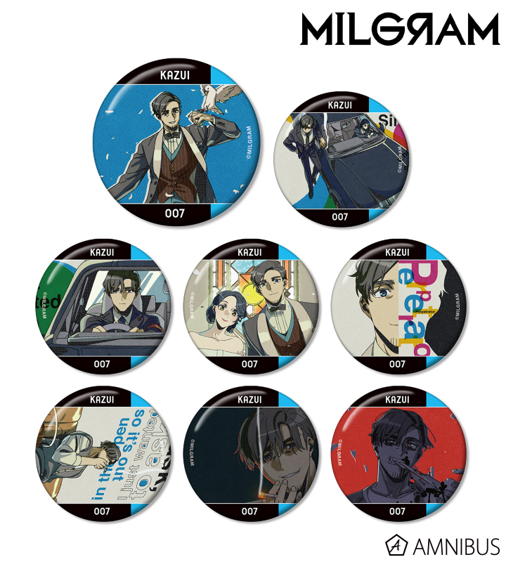 トレーディング MV 缶バッジ カズイ『Cat』