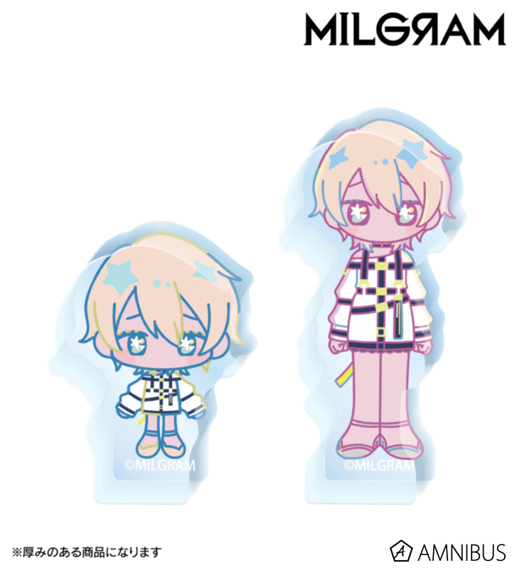 ムウ ゆめぷち アクリルマスコット2個セット