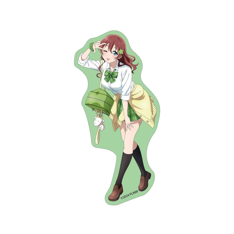 ラブライブ！虹ヶ咲学園スクールアイドル同好会 描き下ろし エマ・ヴェルデ ギャル制服ver. ダイカットステッカー