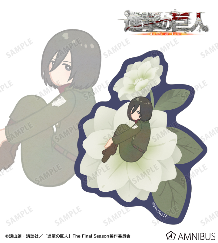 ミカサ Botania 第4弾 クリアダイカットステッカー